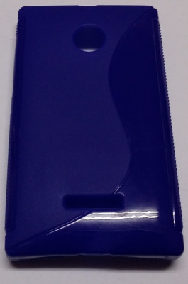 Силиконови гърбове Силиконови гърбове за Microsoft Силиконов гръб ТПУ S-Case за Microsoft Lumia 435 / Lumia 435 DUAL син